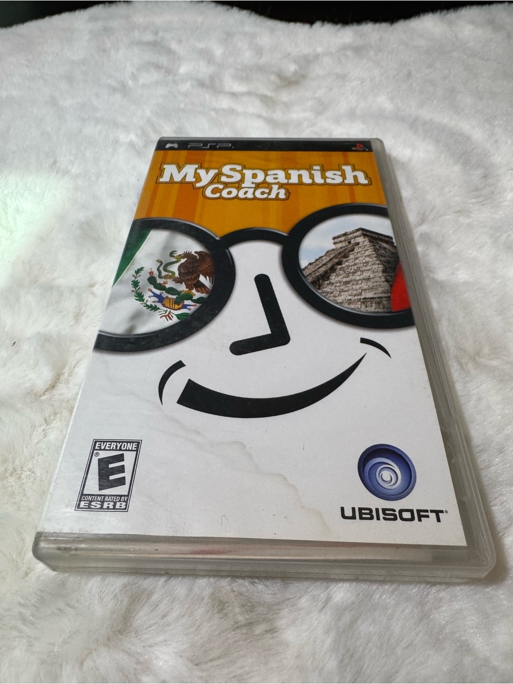 Ubisoft MySpanish Coach PSP Game - White & Orange Cover PlayStation